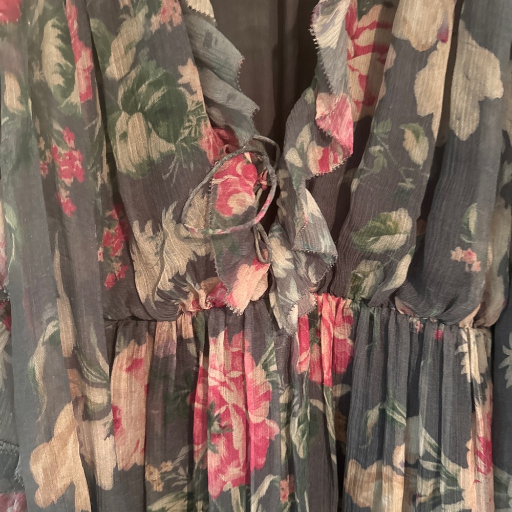 ZIMMERMANN Iris Tie Sleeve Playsuit - Picture 10 of 12